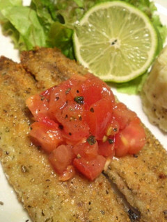 イワシの香草パン粉焼き/トマトソース-レシピのメイン写真