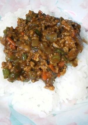 簡単☆スィーツなドライカレー-レシピのメイン写真