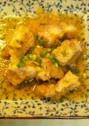 鶏肉のみぞれ煮-レシピのメイン写真