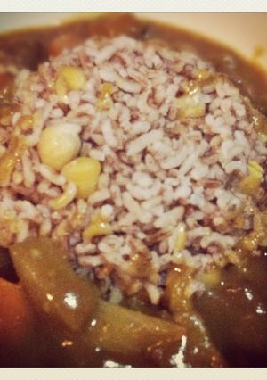 炊飯器で！夏野菜と砂肝のカレー-レシピのメイン写真