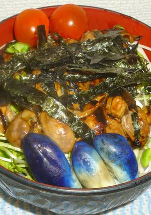 パパの鰻肝丼-レシピのメイン写真