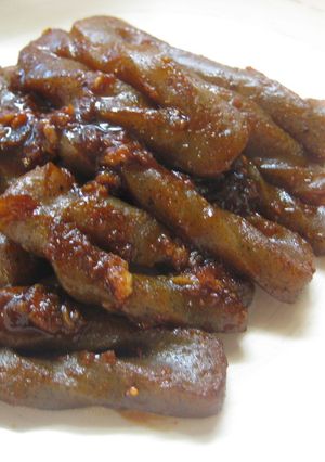 四葉亭♪辛ぁ～い手綱蒟蒻の照り焼き-レシピのメイン写真