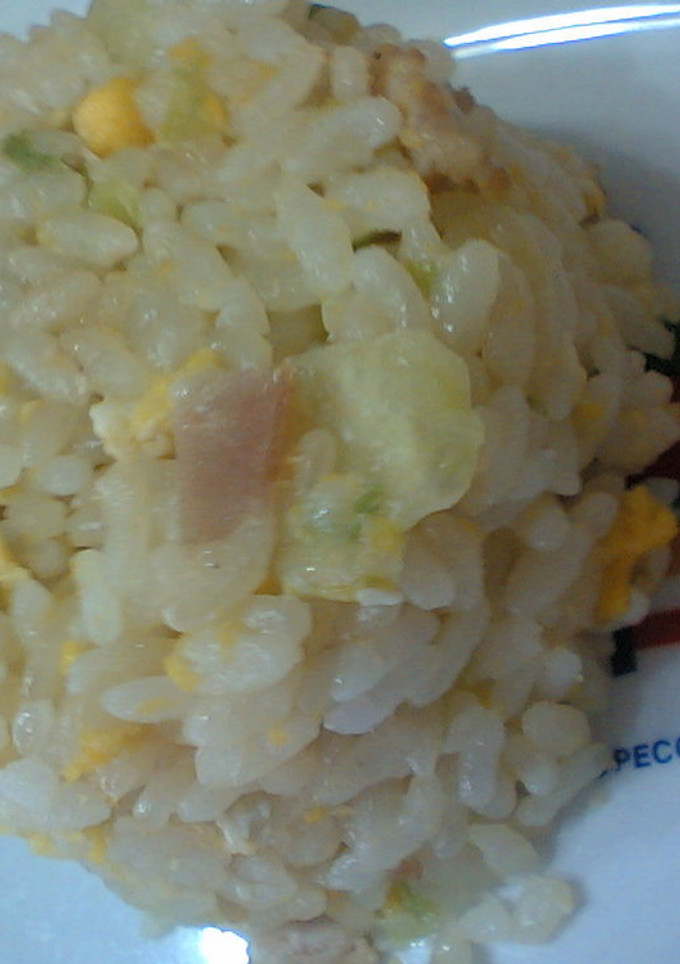 ハムとレタスの炒飯-レシピのメイン写真