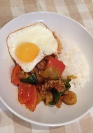 フレッシュトマトの夏カレー-レシピのメイン写真