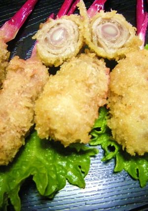 これ、旨！❤葉しょうがの肉巻きフライ❤-レシピのメイン写真