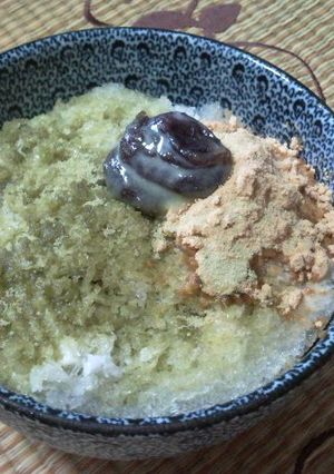 抹茶かき氷＊゜-レシピのメイン写真