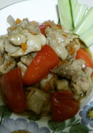 鶏モモ肉と野菜の味噌しょうが風味-レシピのメイン写真