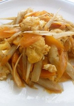 中華風きんぴらエッグ-レシピのメイン写真