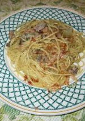 オイルサーディンのパスタ-レシピのメイン写真