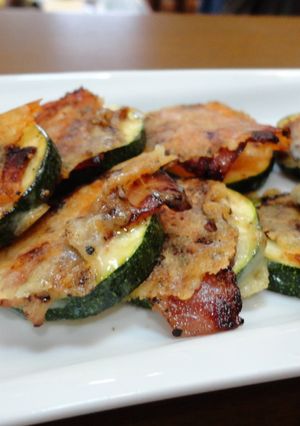 ズッキーニのベーコンチーズ焼き♪-レシピのメイン写真