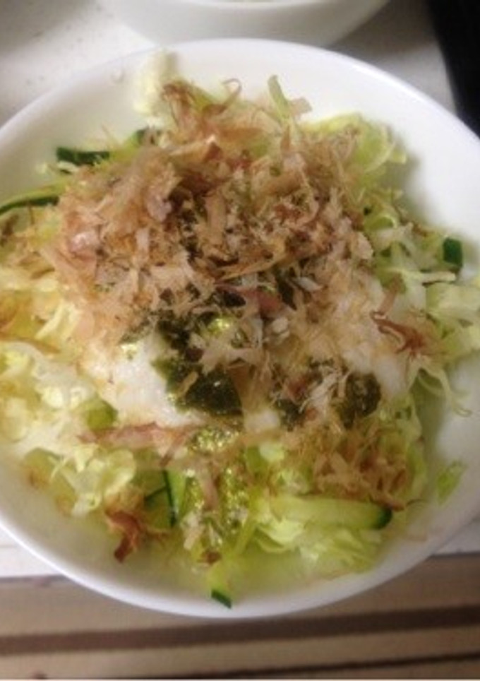 千切り野菜のとろとろサラダ-レシピのメイン写真