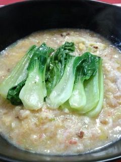 青梗菜のカニ玉あんかけ-レシピのメイン写真