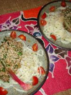ジャージャーうどん-レシピのメイン写真