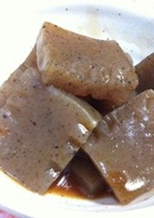 焼き肉のタレで簡単　こんにゃくの炒め物-レシピのメイン写真