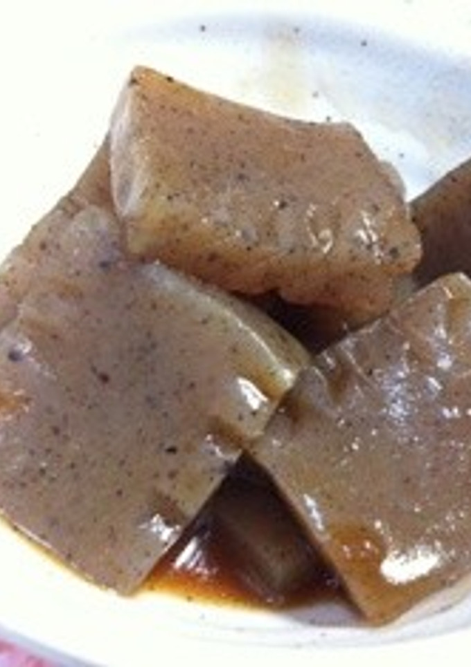焼き肉のタレで簡単　こんにゃくの炒め物-レシピのメイン写真