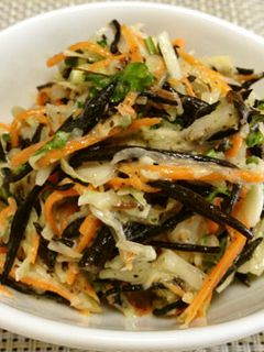 ひじきと野菜のゴマドレサラダ-レシピのメイン写真