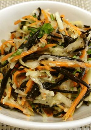 ひじきと野菜のゴマドレサラダ-レシピのメイン写真