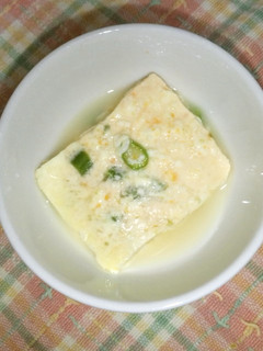 ルクエで豆腐としらすの茶わん蒸し-レシピのメイン写真
