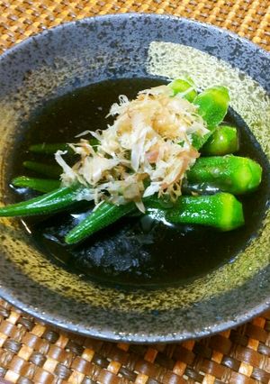 麺つゆで☆そのまんまオクラのおひたし-レシピのメイン写真