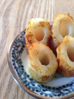 お弁当に、簡単ちくわのカレーパウダー炒め-レシピのメイン写真