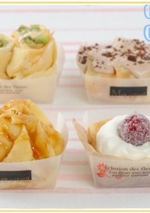 *デコレーションクレープ*-レシピのメイン写真