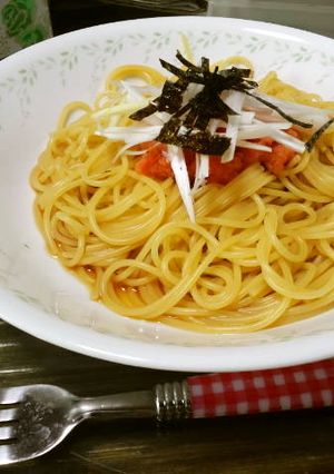 和風たらこパスタ！-レシピのメイン写真