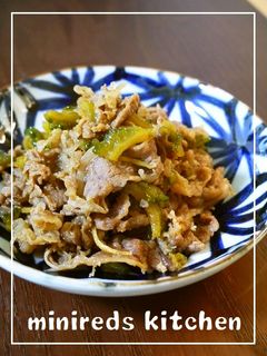 牛肉とゴーヤのしぐれ煮-レシピのメイン写真