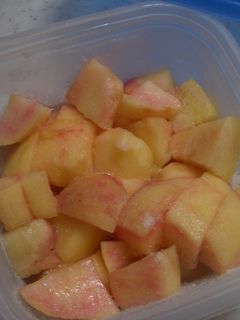 ❁完熟桃deシャーベット-レシピのメイン写真