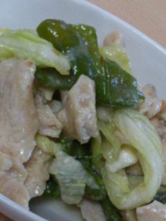 節約*塩麹&昆布茶*鶏むね肉炒め-レシピのメイン写真