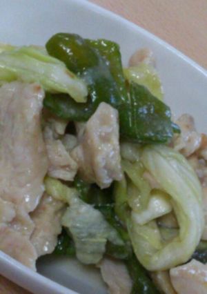 節約*塩麹＆昆布茶*鶏むね肉炒め-レシピのメイン写真