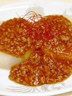 大根のそぼろあんかけ-レシピのメイン写真