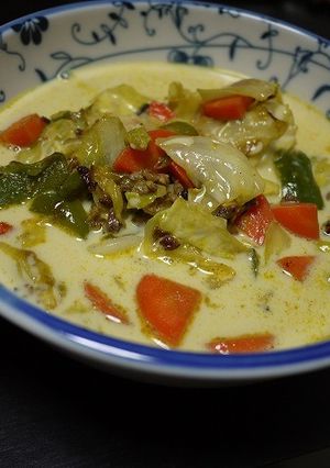豆乳カレー冷やしうどん-レシピのメイン写真