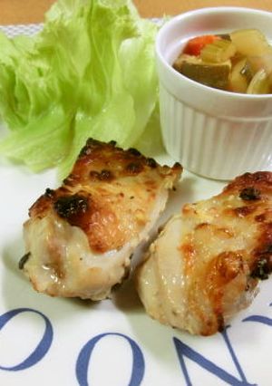 鶏モモ肉のレモンハーブ焼き-レシピのメイン写真