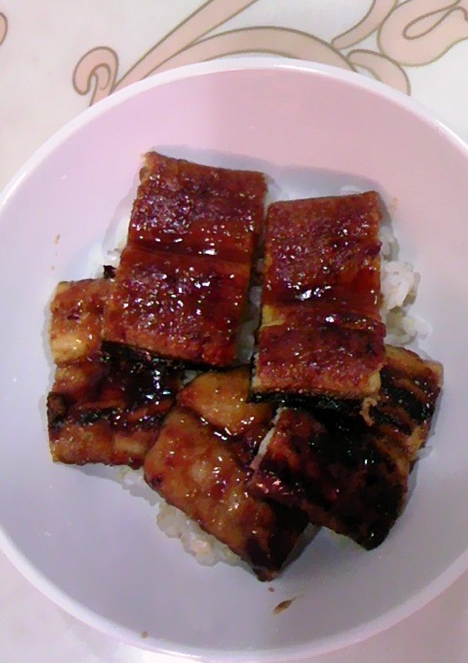 鰻とサンマの蒲焼き丼-レシピのメイン写真