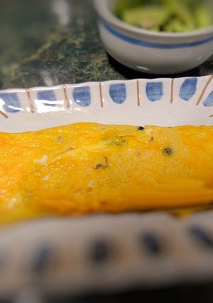 しじみの佃煮入り卵焼き-レシピのメイン写真