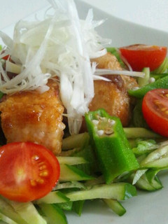 夏でもさっぱり食べれる♪鶏の甘酢しょうゆ-レシピのメイン写真