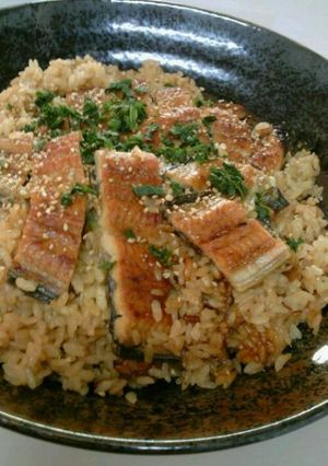 炊飯器DEふっくら鰻丼-レシピのメイン写真