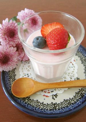 いちごヨーグルトムース-レシピのメイン写真