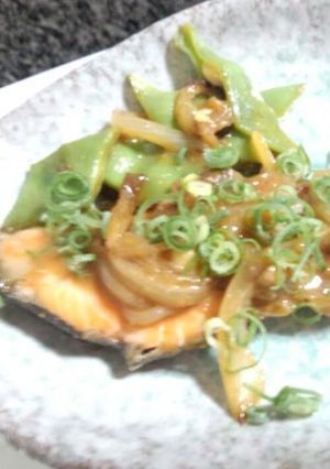 ご飯が進む！鮭の味噌バター焼き-レシピのメイン写真