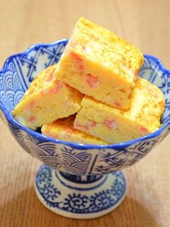 塩麹でかにかま入り玉子焼き-レシピのメイン写真