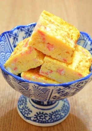 塩麹でかにかま入り玉子焼き-レシピのメイン写真