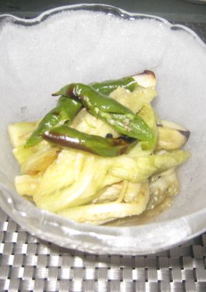 焼きナスのなんばんのせ-レシピのメイン写真