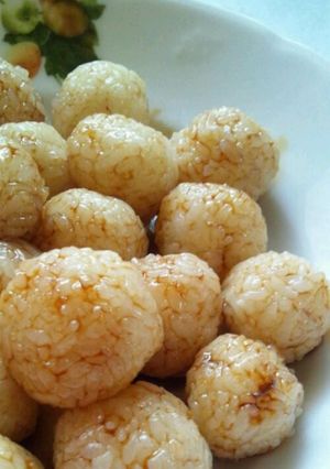 おやつに！みたらしころころご飯-レシピのメイン写真