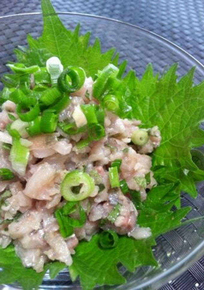 意外と簡単♪鯵のなめろう-レシピのメイン写真