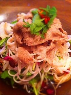 しば漬けと冷しゃぶソーメン-レシピのメイン写真