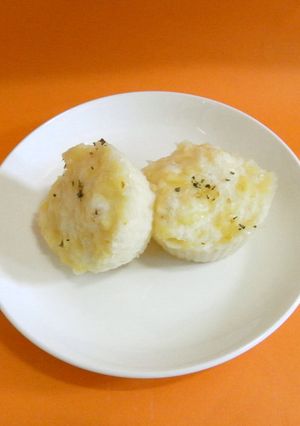 万能HMでチーズ入り蒸しパン-レシピのメイン写真