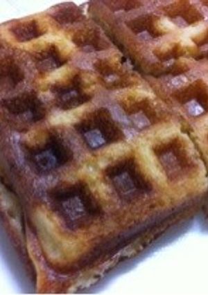 ヌテッラワッフル-レシピのメイン写真