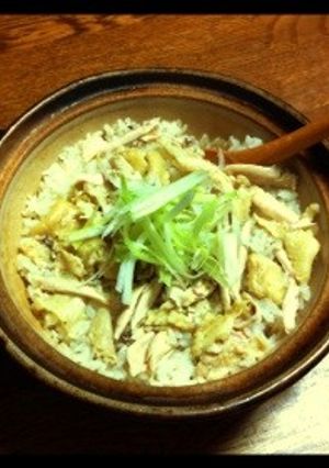 土鍋鶏ご飯-レシピのメイン写真