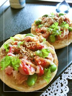 魚ニソとツナのマヨケチャトースト-レシピのメイン写真