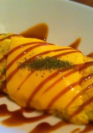ふわっとオムたこ焼き〜トローリチーズ〜　-レシピのメイン写真